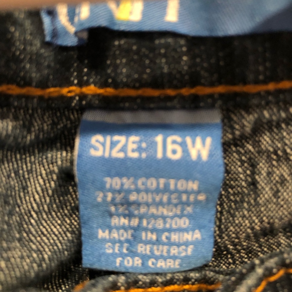 Dkin Rhinestone Jeans size 16 - Picture 4 of 16
